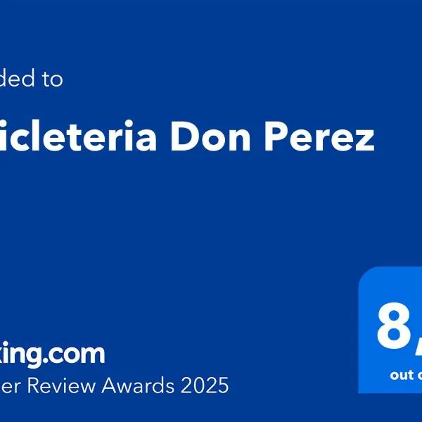 Bicicleteria Don Perez, Hotel in San Isidro