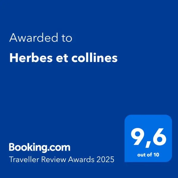 Herbes et collines, hotel en Winkel