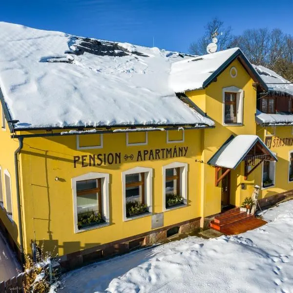 Apartmány U Šťastných, hotel in Cerny Dul