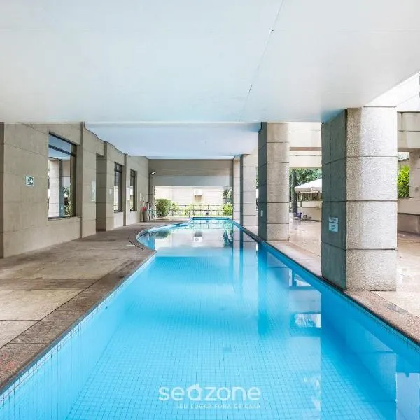 Studio moderno a 300m do metrô Moema SQC0810, hotel in Sao Paulo