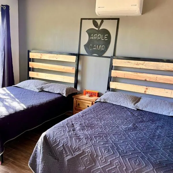 Cabaña 7 APPLE CAMP, מלון בSan Antonio de las Alzanas
