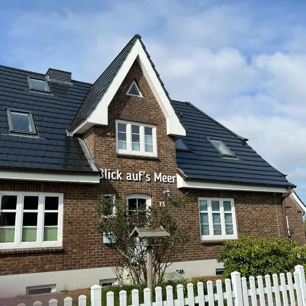 Blick aufs Meer - Wohnung 1, hotel in Norddorf