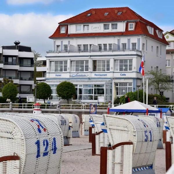 트라베뮌데에 위치한 호텔 Hotel Strandschlösschen
