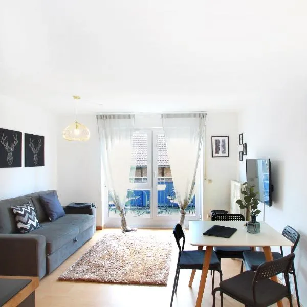 Ferienwohnung Mila nähe Messe in Friedrichshafen, hotel v Friedrichshafnu