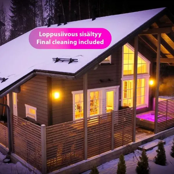Villa Huvilla - 6+2 henkilölle, Himos Areenan alue, 80m², hotel v destinaci Jämsä