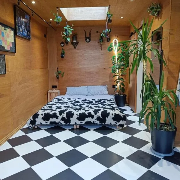 Spacious Cabin London Canary Wharf Free Parking B&B, hotel in London