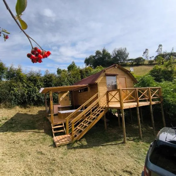Glamping con jacuzzi La Terraza del cielo, ξενοδοχείο σε Chocontá