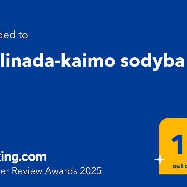 Malinada-kaimo sodyba, hôtel à Šalčininkai