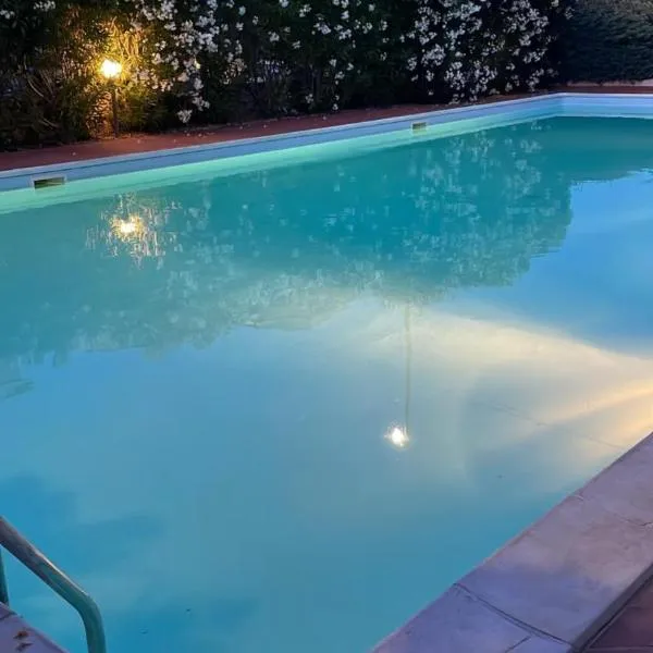 Airport-V-Shuttle-till night check in-pool-GARDEN-AIRCOND-Wifi-parking free, hotel in Olbia