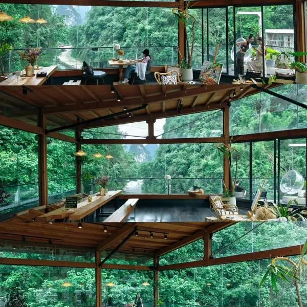 Yangshuo 1Q84 Tree Hotel，陽朔的飯店