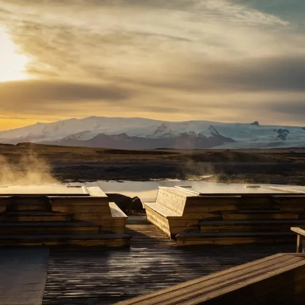 Hótel Jökulsárlón - Glacier Lagoon Hotel, hotell i Gerdi