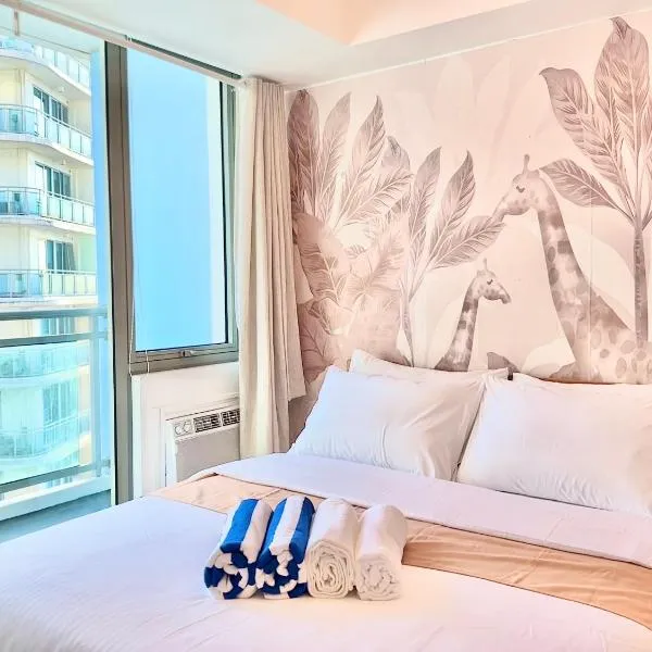 Azure Urban Resort South Paranaque Beach View Unit- Newly Renovated - Near Airport Near SM Bicutan, hotel in Manila