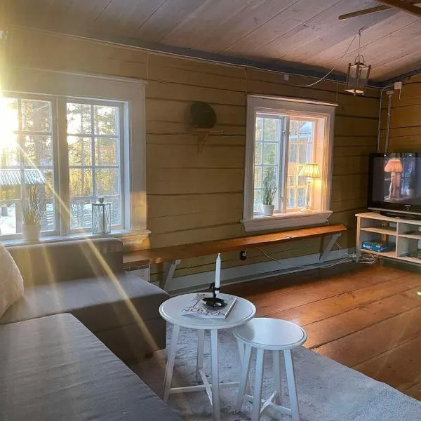 Nice ski in ski out cabin, hotel in Bollnäs