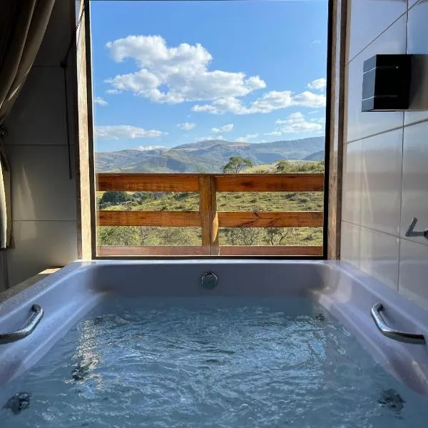 Deck's Chalés Serra da Canastra, hotel in São Roque de Minas