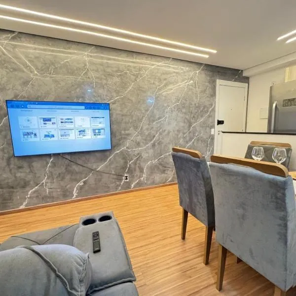 Apt prox Transamerica Expor center Estadio Morumbi, Hotel in São Paulo