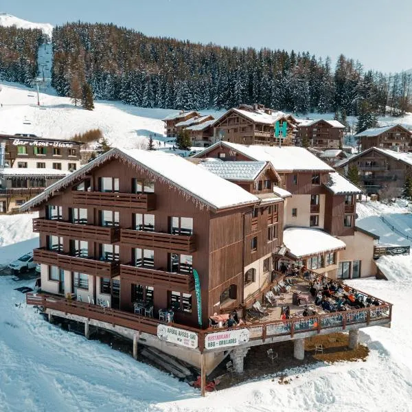 Hotel Emeraude, Hotel in Peisey-Nancroix