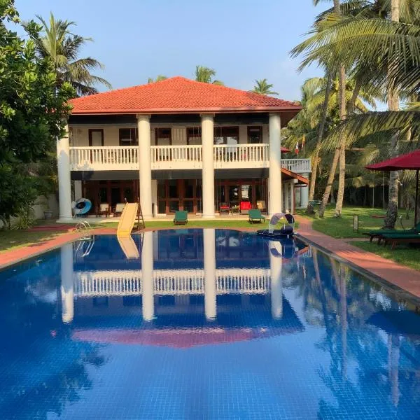 Palm Beach Villa, hôtel à Wadduwa