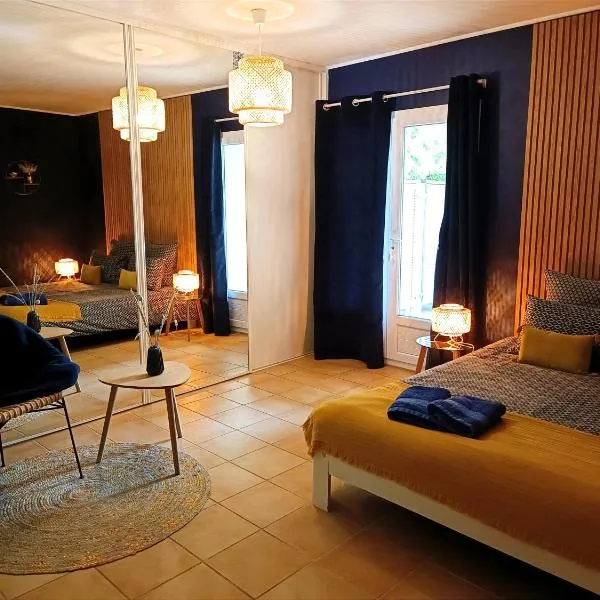 Chambre d'hôtes de charme, A Nosté M&P, Hotel in Poussignac