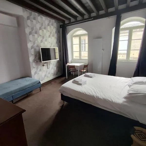 Appartement 3 personnes quartier Chartrons avec climatisation, hôtel à Bordeaux