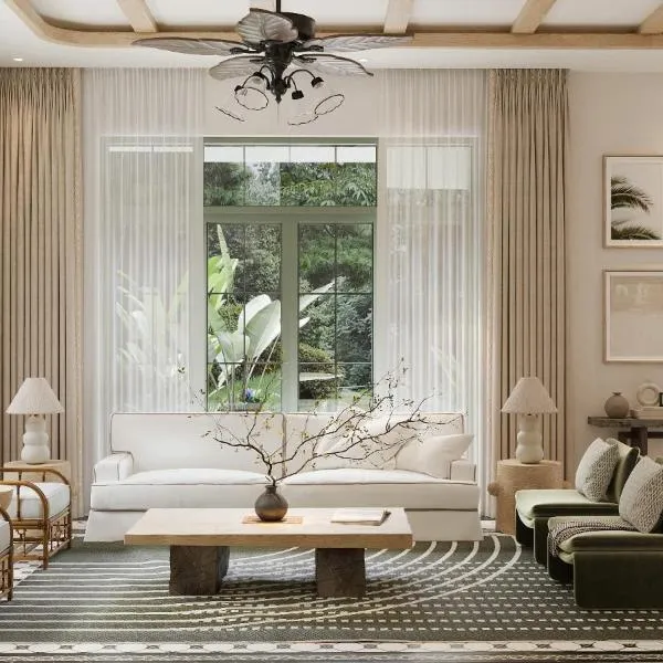 JM Villas Tropical Khem Beach, hotel in Phu Quoc