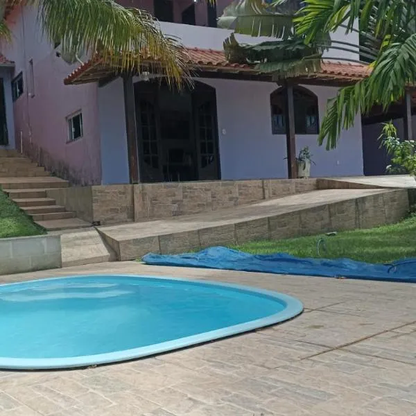 Casa de campo vista para a Lagoa, hôtel à Saquarema