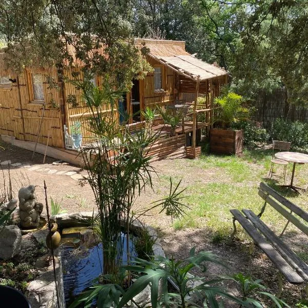 Cabane bambou、アプトのホテル