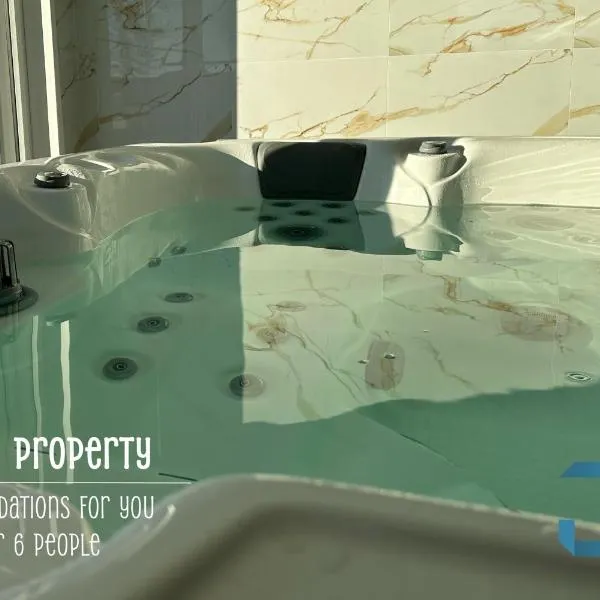 Arada Property - 4 Houses in 1 Private Property, Free Parking and Hot Tub, hotel in Arada