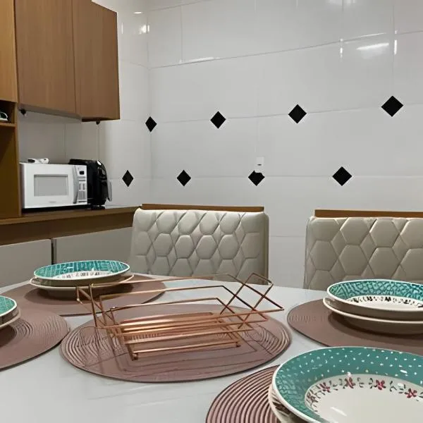 Apartamento aconchegante próximo à Faculdade, hotel Araxában