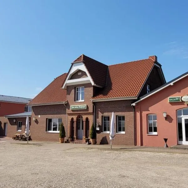 Zum alten Bahnhof, готель у місті Blunk