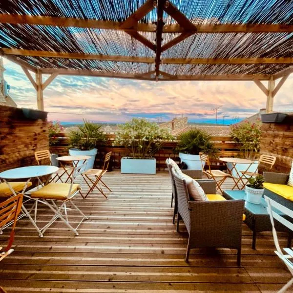 Les 3 anges de Sigean maison bourgeoise chambre d hôtes table d hôtes et Spa, ξενοδοχείο σε Sigean