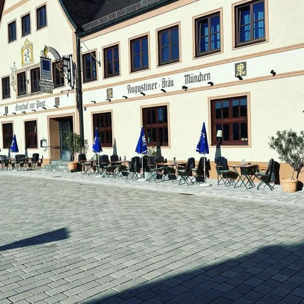 Gasthof Zur Post, hôtel à Wolnzach