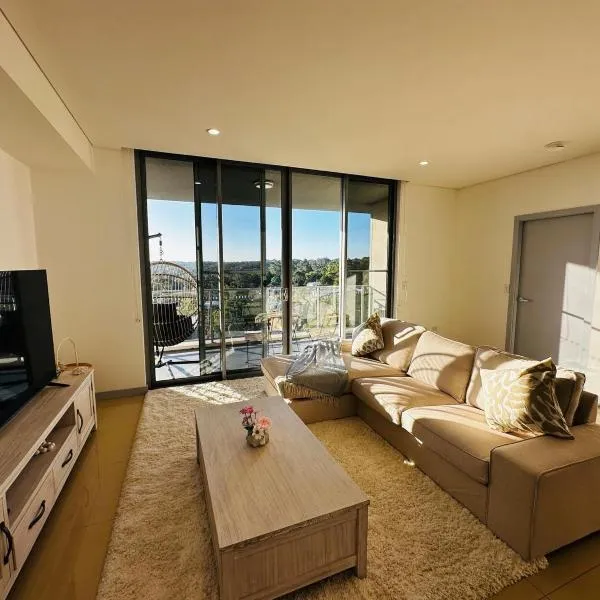 Modern 3-Bedroom Apartment, Ryde NSW 2112, hotel v destinaci Sydney