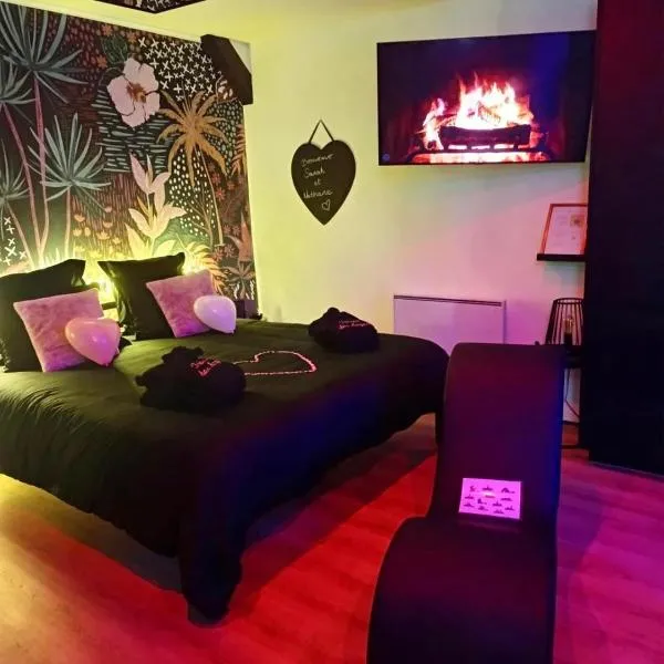 Love room Spa "Trésor des Anges"، فندق في رووين