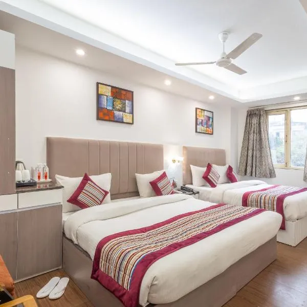 Hotel The Gold Inn - Walking Distance From Gaffar Market Karol Bagh Delhi、ニューデリーのホテル