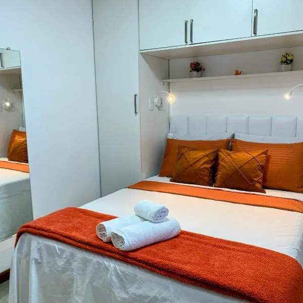 Flat Maria Apê um charme bem no Centro de JF- Ar Cond - Garagem WiFi, hotell sihtkohas Juiz de Fora