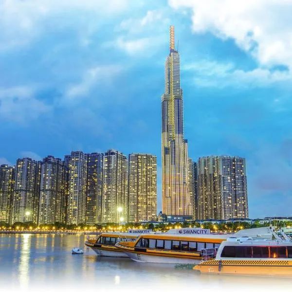 Vinhomes Central Park Apartment - Landmark Plus Luxury，胡志明市的飯店