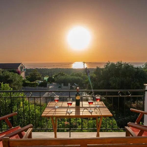 Lemonia Apartments Kefalonia, hotell sihtkohas Andipáta Erísou