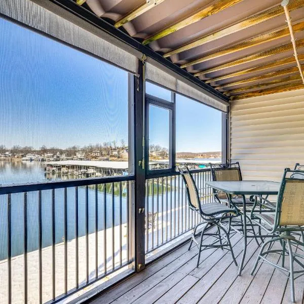 Lake of the Ozarks Condo with Screened Porch, hotel v destinaci Osage Beach