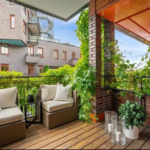 Seaside apt with sea view - Balcony - 6 pax, hotel a Oslo