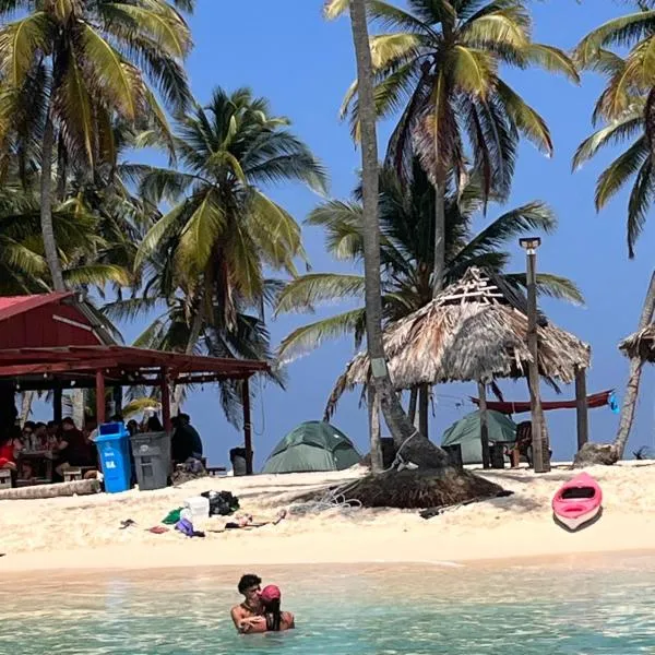 Islas de San Blas Camping, hotel v mestu Niatupo