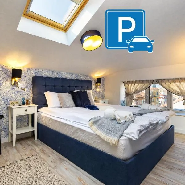 Kapana Art Sky Studios Parking Included, hotel a Plovdiv