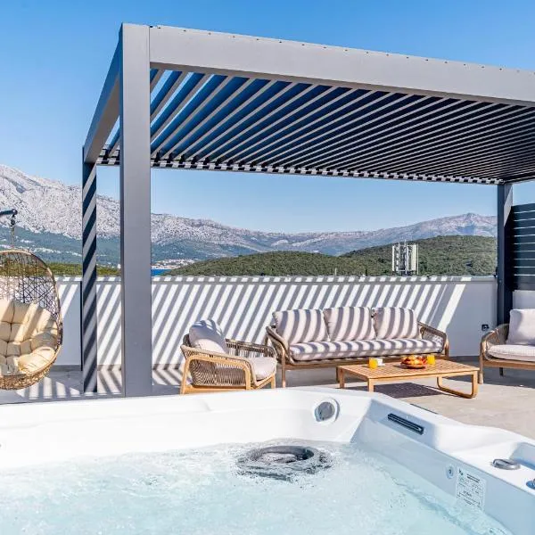 Penthouse apartment Optimum, hotel din Korčula