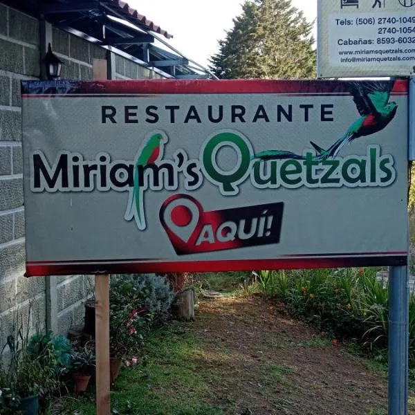 Miriam'S Quetzals lodge, Hotel in San Gerardo de Dota