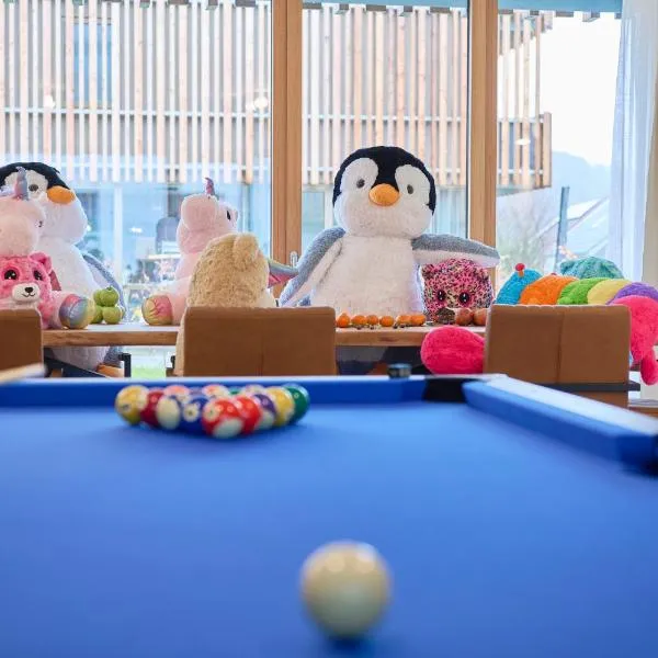 TROPICAL ISLAND 23C - Seesicht - Massage - BBQ - Billiard - Trambolin - Tischkicker - Penthouse - Parkplatz, hotel v destinaci Öhningen