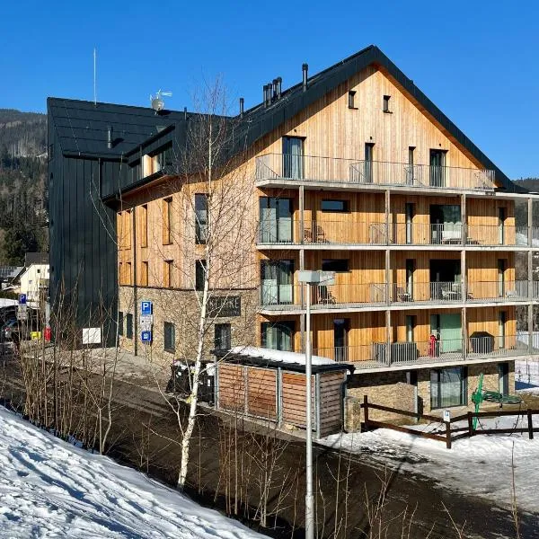 Stylový apartmán Ski&Bike, Janské Lázně, hotel v Janských Lázních