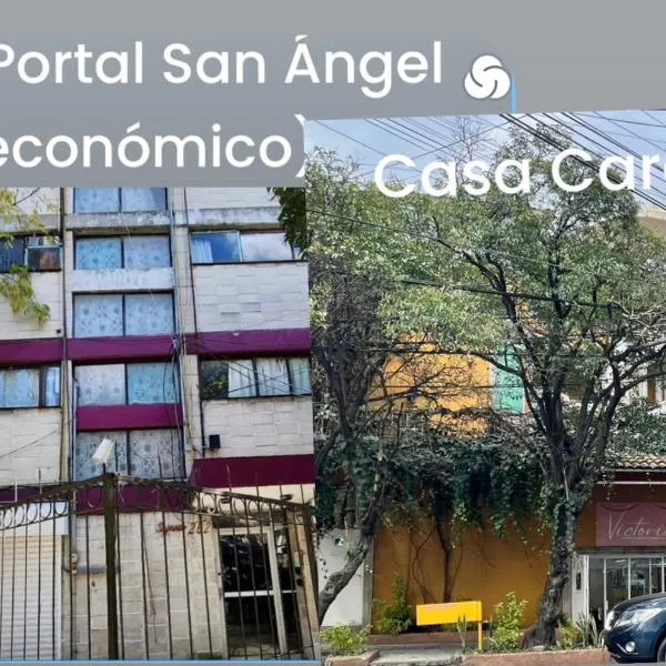 Satya Suites & Portal San Angel Flats, hotel in Mexico-Stad