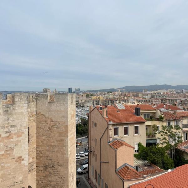 Superbe appartement vue mer vieux port saint Victor, Marsella