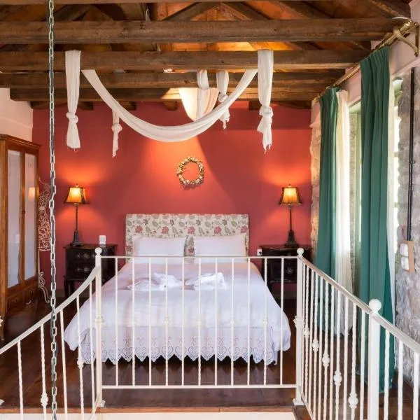 Akakia - Stone maisonette with Spectacular view for two or family, hotel din Ano Pedina