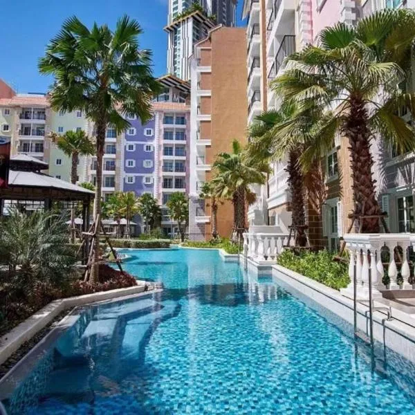 Seven Seas Cote d'Azur near Beach, hotel in Na Jomtien