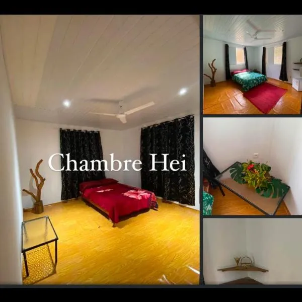 HeiAki Lodge Excursion Nukuhiva Chambre Hei, hotel v destinaci Nuku Hiva